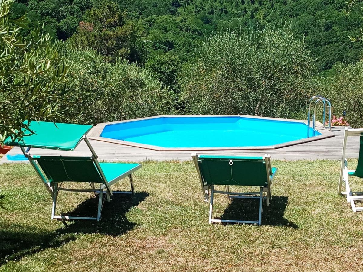 Villa Con Piscina 10 Posti Letto, L'Oliveta Di Rivalto К'янні Екстер'єр фото